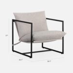 Dekorwish Metal Sofa Chair