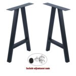 Modern A-Shaped Metal Table Legs (2)