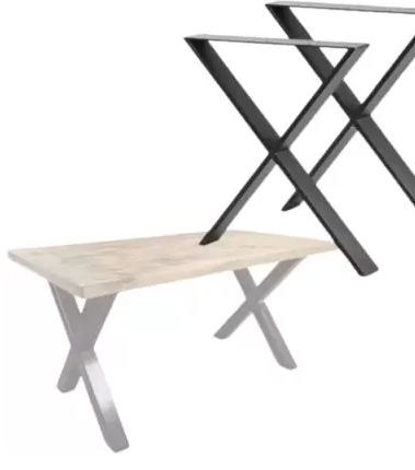 Mettle table legs